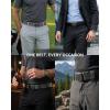 image:imageCHAOREN Mens Ratchet Belt  15 Stretch Nylon Belts for Casual Work Golf  Adjustable Fit for Everyday ComfortCarbon Fiber  Cotoye