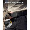 image:imageCHAOREN Mens Ratchet Belt  15 Stretch Nylon Belts for Casual Work Golf  Adjustable Fit for Everyday ComfortCarbon Fiber  Green