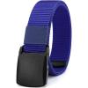 image:imageCHAOREN Baseball Boys Belt 125 Nylon Kids Tactical Belt Adjustable for Golf And SoftballBlue