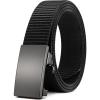 image:imageCHAOREN Ratchet Belts for Men  31mm Nylon Web Belt for Golf Tactical Work Casual Adjustable Webbing with Ratcheting BuckleBright Black