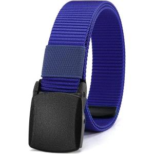 image:imageCHAOREN Baseball Boys Belt 125 Nylon Kids Tactical Belt Adjustable for Golf And SoftballBlue