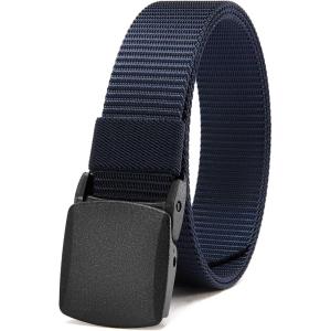 image:imageCHAOREN Baseball Boys Belt 125 Nylon Kids Tactical Belt Adjustable for Golf And SoftballNavy