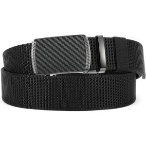 image:imageCHAOREN Tactical Belt Men  15 Nylon Gun Belt  Quick Release EDC Work Belts for Concealed Carry MilitaryCarbon Fiber Black