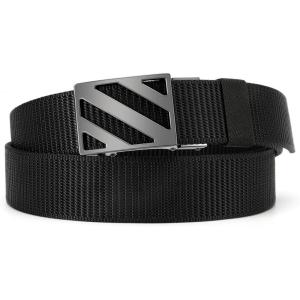 image:imageCHAOREN Tactical Belt Men  15 Nylon Gun Belt  Quick Release EDC Work Belts for Concealed Carry MilitaryHollow Bright Black