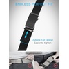 image:imageCHAOREN 15 Nylon Ratchet Belts for Men  Adjustable Casual Work Belt with Slide Buckle  Trim to FitCarbon FiberBlack 35mm