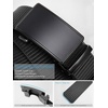 image:imageCHAOREN 15 Nylon Ratchet Belts for Men  Adjustable Casual Work Belt with Slide Buckle  Trim to FitEssential MatteBlack 35mm