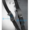 image:imageCHAOREN 15 Nylon Ratchet Belts for Men  Adjustable Casual Work Belt with Slide Buckle  Trim to FitEssential MatteBlack 35mm