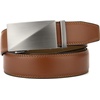 image:imageCHAOREN Leather Ratchet Belt for men 1 38 for Dress Pants  Micro Adjustable Belt Fit EverywhereBrushed  Tan