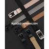 image:imageCHAOREN Ratchet Tactical Belt Men  15 Adjustable Nylon Web Belt  Quick Release for Work EDC Outdoor UseFrosted Matte  Army Green