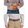 image:imageCHAOREN Leather Dress Belt Men 2 Pack  1 38 Mens Belts for Work Business Casual JeansBrownBlack 32mm