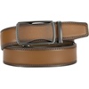 image:imageCHAOREN Mens Belt Leather Ratchet Belt  Customizable Fit Effortless Style 35mmTawny