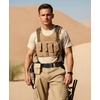 image:imageYOETEY Ratchet Tactical Belt for Men  15 Military Nylon Web Belts for Heavy Duty Work  Slide Buckle Fit PantsCarbon Fiber Imperial  Black