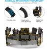 image:imageYOETEY Ratchet Tactical Belt for Men  15 Military Nylon Web Belts for Heavy Duty Work  Slide Buckle Fit PantsClassic Buckle  Grey