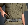image:imageYOETEY Ratchet Tactical Belt for Men  15 Military Nylon Web Belts for Heavy Duty Work  Slide Buckle Fit PantsClassic Buckle  Grey