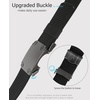 image:imageYOETEY Ratchet Tactical Belt for Men  15 Military Nylon Web Belts for Heavy Duty Work  Slide Buckle Fit PantsFrosted  Black