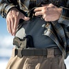 image:imageYOETEY Ratchet Tactical Belt for Men  15 Military Nylon Web Belts for Heavy Duty Work  Slide Buckle Fit PantsFrosted  Black