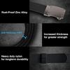 image:imageYOETEY Ratchet Tactical Belt for Men  15 Military Nylon Web Belts for Heavy Duty Work  Slide Buckle Fit PantsFrosted  Black