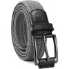 image:imageCHAOREN Mens Stretch Belt  1 38 Elastic Braided Golf Belt for Men  Stretchy Web Fit Summer Casual JeansGrey
