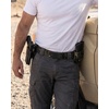 image:imageCHAOREN 15 Nylon Ratchet Belts for Men  Adjustable Casual Work Belt with Slide Buckle  Trim to FitFrosted Matte  Black Camo