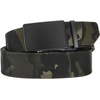 image:imageCHAOREN 15 Nylon Ratchet Belts for Men  Adjustable Casual Work Belt with Slide Buckle  Trim to FitFrosted Matte  Black Camo