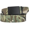 image:imageCHAOREN 15 Nylon Ratchet Belts for Men  Adjustable Casual Work Belt with Slide Buckle  Trim to FitFrosted Matte  Green Camo