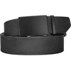 image:imageCHAOREN 15 Nylon Ratchet Belts for Men  Adjustable Casual Work Belt with Slide Buckle  Trim to FitFrosted Matte  Stitched Black