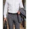 image:imageCHAOREN Mens Dress Belt  Ratchet Belt Leather 1 14 Comfort Click  Perfect Companion to Mens Dress ShoesCharcoal