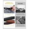image:imageCHAOREN Mens Dress Belt  Ratchet Belt Leather 1 14 Comfort Click  Perfect Companion to Mens Dress ShoesCharcoal