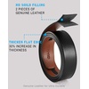 image:imageCHAOREN Mens Dress Belt  Ratchet Belt Leather 1 14 Comfort Click  Perfect Companion to Mens Dress ShoesGolden Buckle  Tan