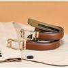 image:imageCHAOREN Mens Dress Belt  Ratchet Belt Leather 1 14 Comfort Click  Perfect Companion to Mens Dress ShoesGolden Buckle  Tan