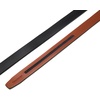 image:imageCHAOREN Ratchet Belt Replacement Strap 1 38 Leather Belt Strap for 40MM Slide Click BuckleCarbon Fiber Brown