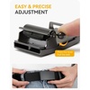 image:imageCHAOREN Ratchet Belts for Men  31mm Nylon Web Belt for Golf Tactical Work Casual Adjustable Webbing with Ratcheting BuckleBasicBlack