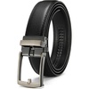 image:imageCHAOREN Mens Dress Belt  Ratchet Belt Leather 1 14 Comfort Click  Perfect Companion to Mens Dress ShoesCharcoal