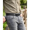 image:imageCHAOREN Mens Braided Leather Belt Casual Woven Leather Belt for Men 35mm Width for Dress Jeans GolfGun