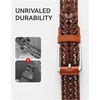image:imageCHAOREN Mens Braided Leather Belt Casual Woven Leather Belt for Men 35mm Width for Dress Jeans GolfGun