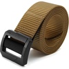 image:imageCHAOREN Tactical Belt Men  Nylon EDC Belt for Military CCWMetal Free Coyote Brown
