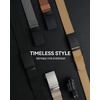 image:imageCHAOREN 15 Nylon Ratchet Belt Men  Casual Work Belt for Jeans  Quick Release Zinc Alloy Buckle Micro Adjustable Fit for EDC Everyday Wear Trim to FitFrosted Matte  Brown