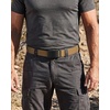 image:imageCHAOREN 15 Nylon Ratchet Belt Men  Casual Work Belt for Jeans  Quick Release Zinc Alloy Buckle Micro Adjustable Fit for EDC Everyday Wear Trim to FitFrosted Matte  Stitched Khaki