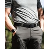 image:imageCHAOREN 15 Nylon Ratchet Belt Men  Casual Work Belt for Jeans  Quick Release Zinc Alloy Buckle Micro Adjustable Fit for EDC Everyday Wear Trim to FitFrosted Matte  Black