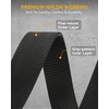 image:imageCHAOREN 15 Nylon Ratchet Belt Men  Casual Work Belt for Jeans  Quick Release Zinc Alloy Buckle Micro Adjustable Fit for EDC Everyday Wear Trim to FitFrosted Matte  Green Camo