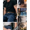 image:imageCHAOREN Ratchet Tactical Belt Men  15 Adjustable Nylon Work Belt  Quick Release Slide Buckle Heavy Duty Support for EDC Military Hiking Trim to FitGrey