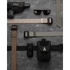 image:imageCHAOREN Tactical Belt Men  Nylon EDC Belt for Military CCW  QuickRelease Buckle Frayresistant Tail Reliable Support for Duty Work HikingBlack
