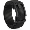 image:imageCHAOREN Ratchet Tactical Belt Men  15 Adjustable Nylon Work Belt  Quick Release Slide Buckle Heavy Duty Support for EDC Military Hiking Trim to FitClassic Black