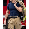 image:imageCHAOREN Riggers Belt Men  15 Tactical Belt with VRing  Quick Release Buckle Military Range Heavy Duty Stretchable Nylon CQBCarbon Fiber Black