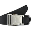 image:imageCHAOREN Riggers Belt Men  15 Tactical Belt with VRing  Quick Release Buckle Military Range Heavy Duty Stretchable Nylon CQBSilver  Black