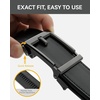 image:imageCHAOREN Mens Ratchet Belt  15 Mens Belt Leather for Casual Jeans  Smooth Sliding Track Microadjustable Trim to Fit Daily Wear Gift BoxFull Grain Black