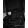 image:imageCHAOREN Tactical Belt  15 Work Belt for Military EDC  Heavy Duty Quick Release Zinc Alloy Buckle Stretchy Nylon for EMT EMS HikingSilverBlack