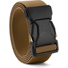 image:imageCHAOREN Tactical Belt  15 Work Belt for Military EDC  Heavy Duty Quick Release Zinc Alloy Buckle Stretchy Nylon for EMT EMS HikingCoyote Brown