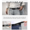 image:imageCHAOREN 15 Nylon Ratchet Belt Men  Casual Work Belt for Jeans  Quick Release Zinc Alloy Buckle Micro Adjustable Fit for EDC Everyday Wear Trim to FitBlack  Navy 35mm