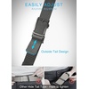 image:imageCHAOREN 15 Nylon Ratchet Belt Men  Casual Work Belt for Jeans  Quick Release Zinc Alloy Buckle Micro Adjustable Fit for EDC Everyday Wear Trim to FitClassic  Black  Grey 35mm